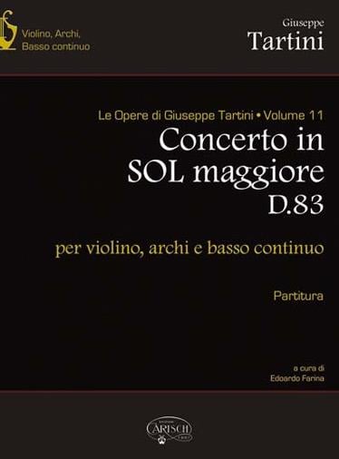 Tartini Volume 11: Concerto in C Major D83